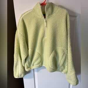Old Navy 1/4 zip Sherpa pullover